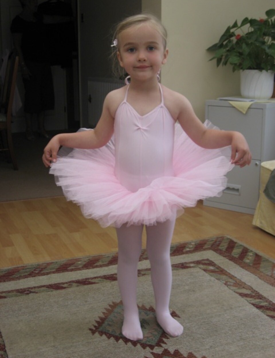 Abby doing ballet