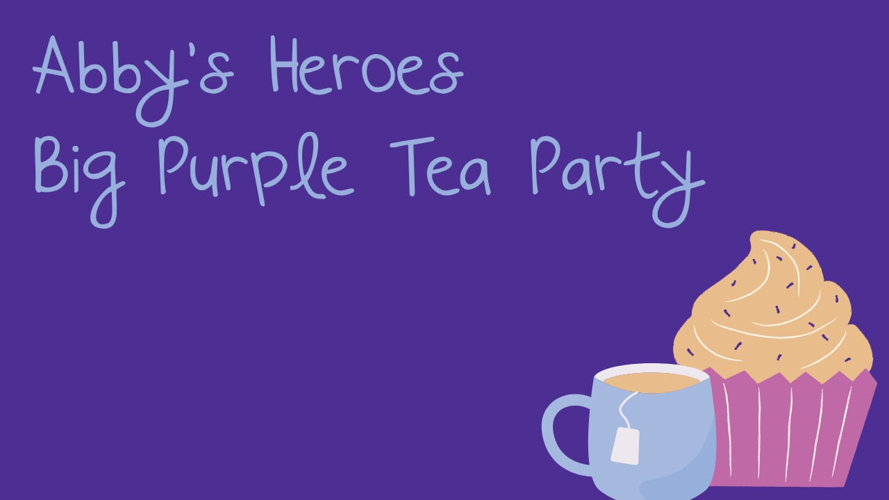 Host your own Big Purple Tea Party