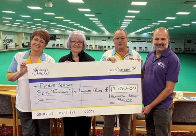 Featured image for Bowlers take the plunge to raise £7500 for Abby's Heroes!