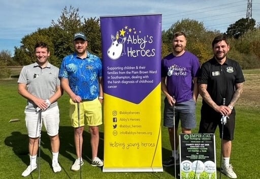 Featured image for Golf Day Fundraises £2000 for Abby’s Heroes